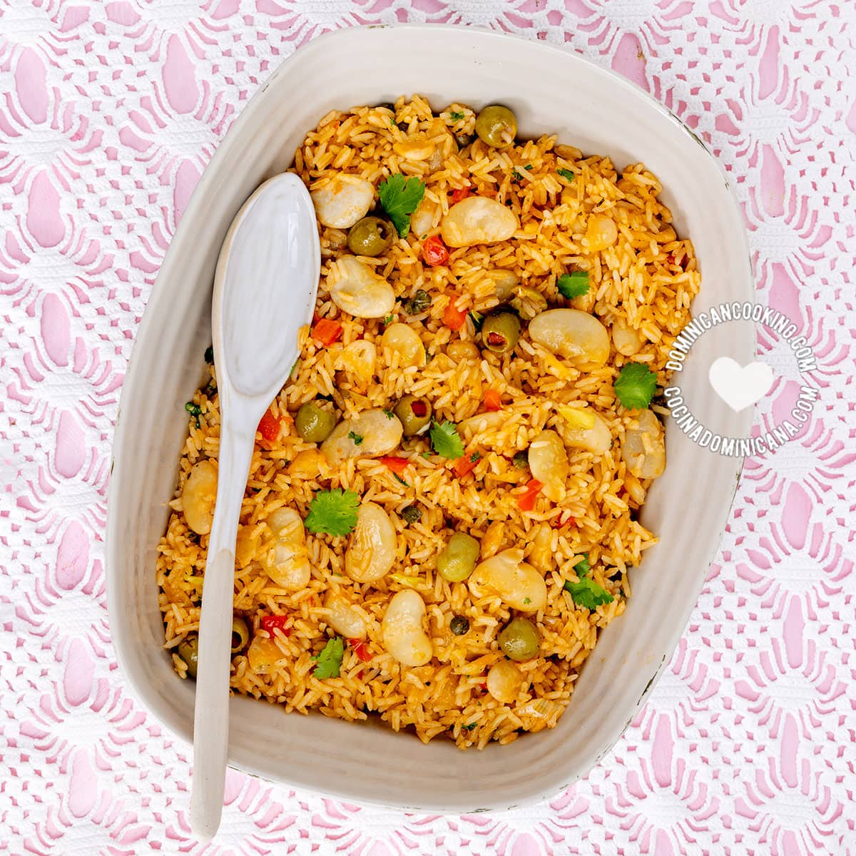 Moro de Habas [Recipe + Video] Rice with Butter Beans