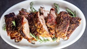 Roasted Lamb Breast