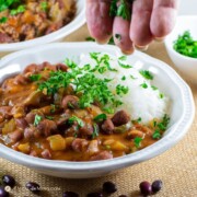 Red Beans and Rice 2 ways - Gluten and dairy free