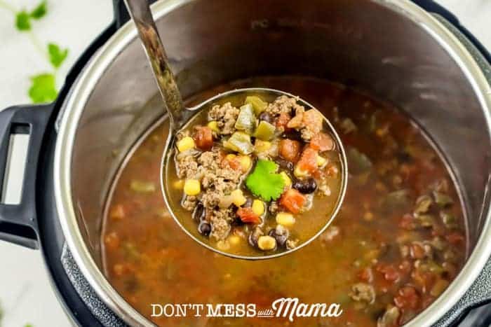 Instant Pot Taco Soup