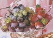 Fruit Dipped in Fondant Icing