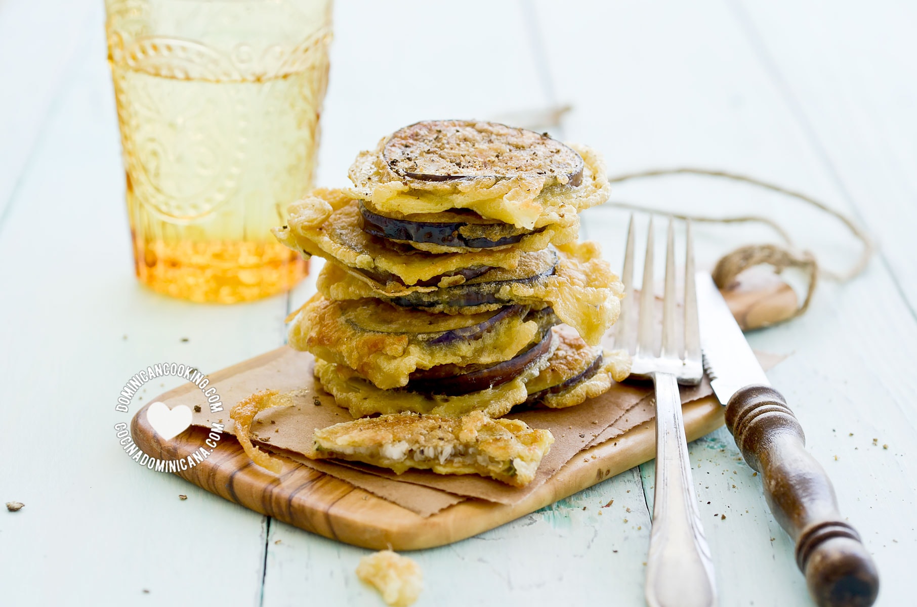 [Recipe + Video] Torrejas de Berenjenas (Battered Fried Eggplants)