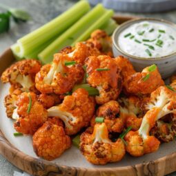 Cauliflower Buffalo Bites