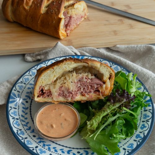 Baked Reuben Sandwich