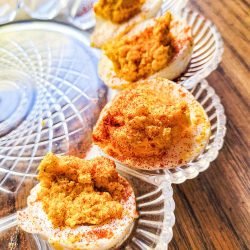 Sriracha Deviled Eggs