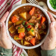 Old Fashioned Slow-Baked Beef Stew - Gluten-free