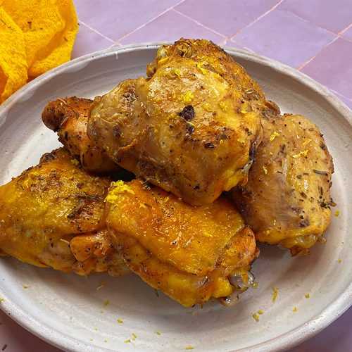 Air Fryer Chicken Thighs