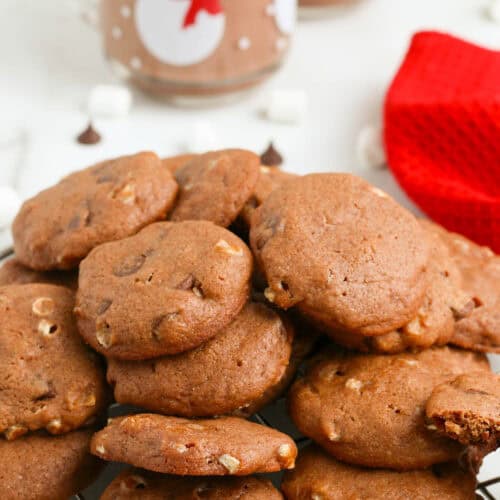 Hot Chocolate Cookies