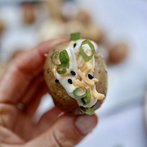 Mini Baked Potato Bites
