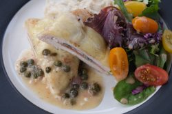 Chicken Saltimbocca with Lemon Caper Sauce