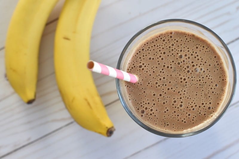 Banana Peanut Butter Coffee Smoothie