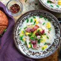 Instant Pot Chicken Corn Chowder