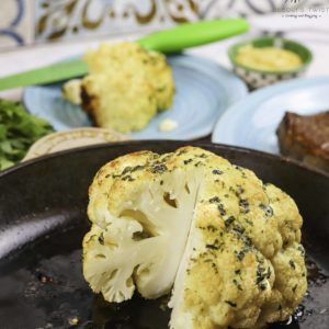 Roasted Mustard Cauliflower