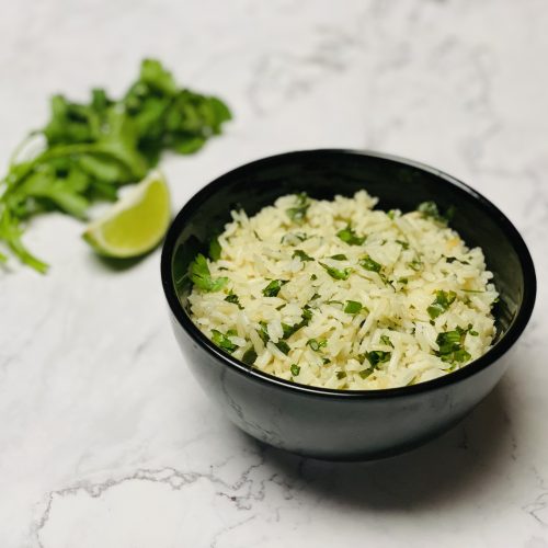 The Best Stovetop Cilantro Lime Rice, Restaurant Style