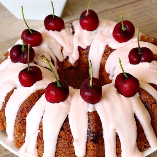 Cherry Chip Cake