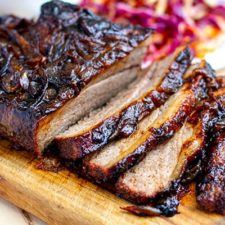Oven-Cooked Brisket With Worcestershire & Balsamic Reduction