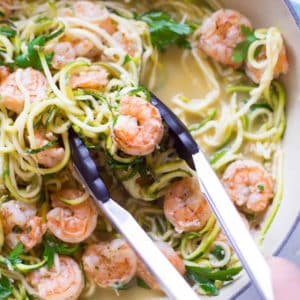15-Minute Healthy Shrimp Scampi