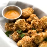 Crispy Coconut Cauliflower with Chili-Mango Sauce