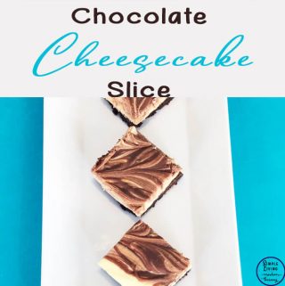 Chocolate Cheesecake Slice