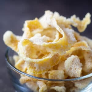 Candied Lemon Peel