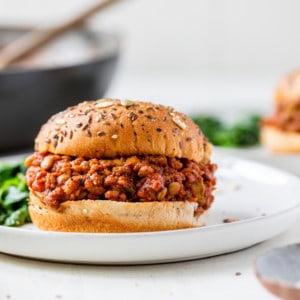 25-Minute Lentil Sloppy Joes (Vegan!)