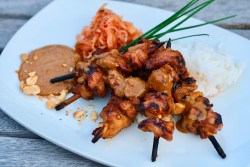 Indonesian Style Chicken Satay