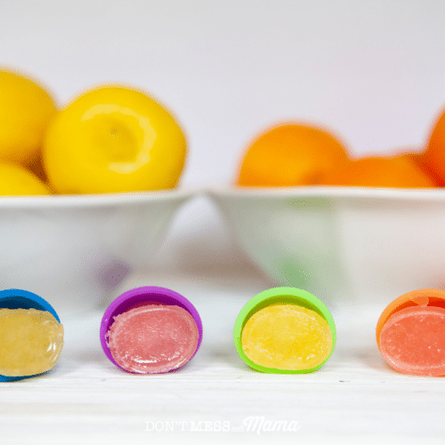 Homemade Electrolyte Popsicles