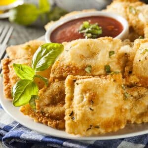 Air Fried Toasted Ravioli