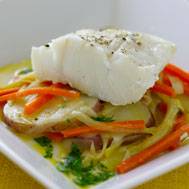 Honey Mustard Glazed Cod