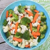 Quick and Easy Dill Veggie Finger Salad