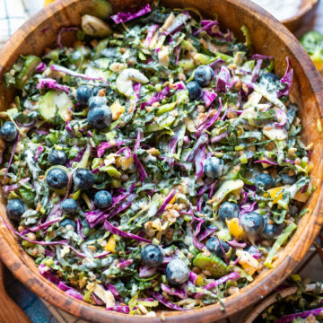 Blueberry and Lemon Poppyseed Salad