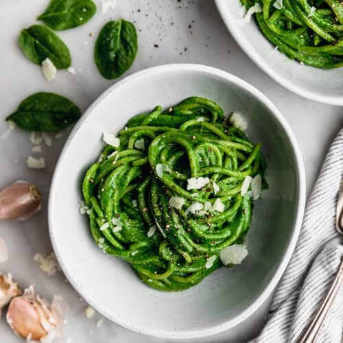 Tallarines Verdes (Peruvian Green Spaghetti)
