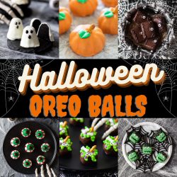 Halloween OREO Balls