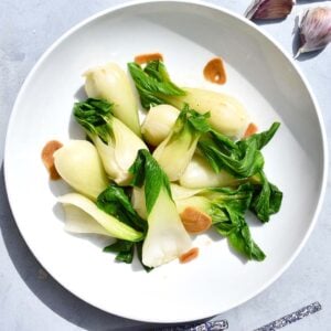 Sautéed Garlic Baby Bok Choy Recipe