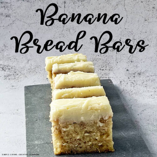 Banana Bread Bars