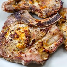Orange & Coriander Grilled Pork Cutlets