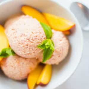 Peach Ice Cream