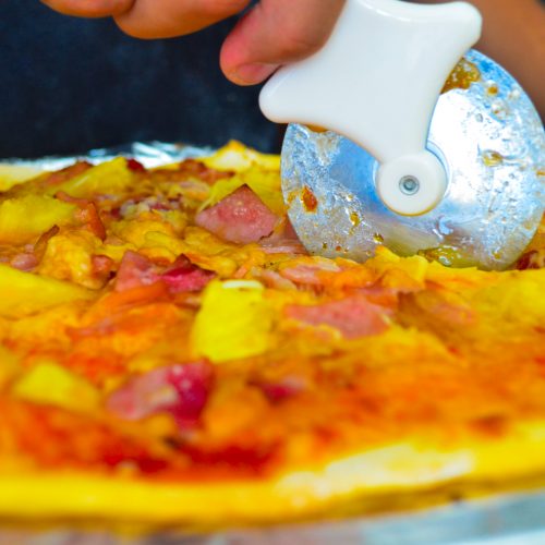 Hawaiian Pizza (Homemade)
