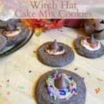 Charming Witches Hat Cake Mix Cookies For Halloween