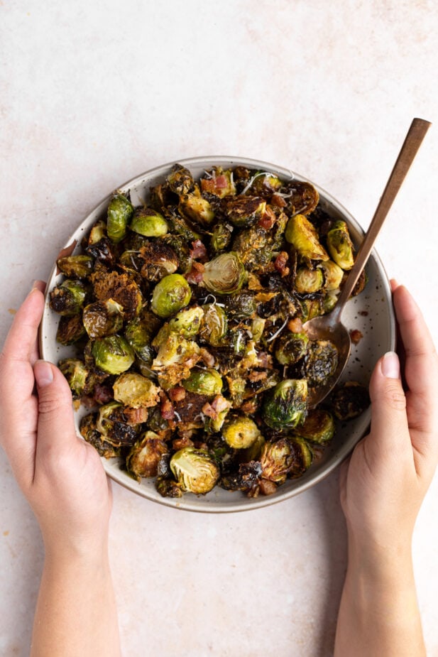 Honey Pancetta Brussels Sprouts