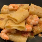 Shrimp and tuna pasta