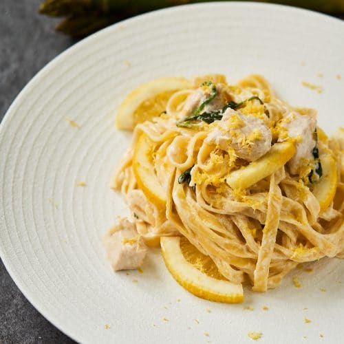Creamy Lemon Chicken Fettuccini