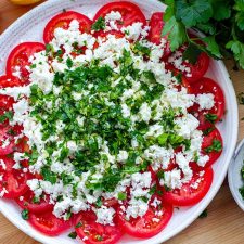 Ricotta Salad With Tomatoes & Gremolata