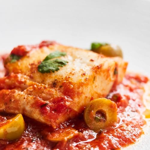 Baked Cod in Tomato Sauce Recipe