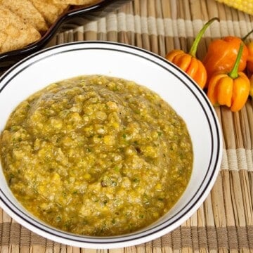 Roasted Corn-Habanero Salsa - Recipe
