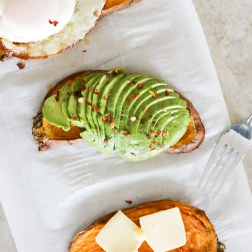No Bread Avocado Toast