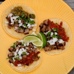 Char Grilled Carne Asada Street Tacos