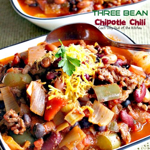 Three Bean Chipotle Chili