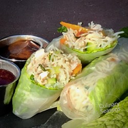 Vietnamese Chicken Spring Roll