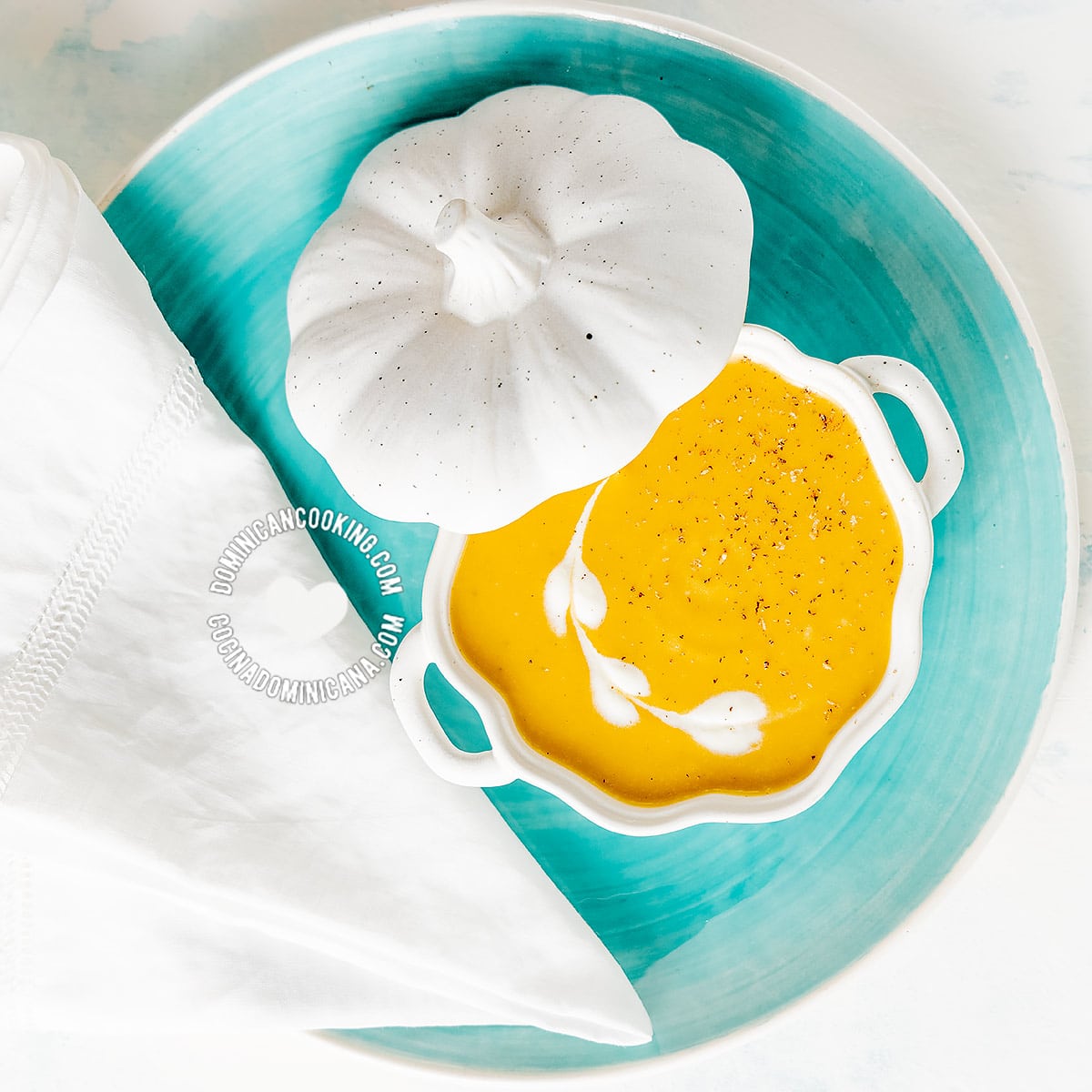 Crema de Auyama [Recipe + Video] Cream of Pumpkin Soup